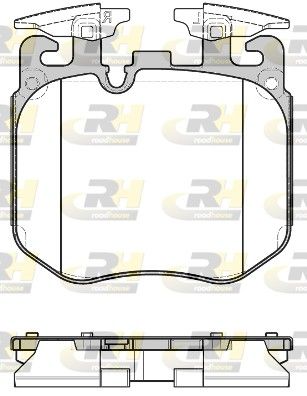 Brake Pad Set, disc brake BMW - 34 10 6 888 459