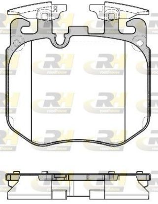 Brake Pad Set, disc brake BMW - 34 10 6 888 459