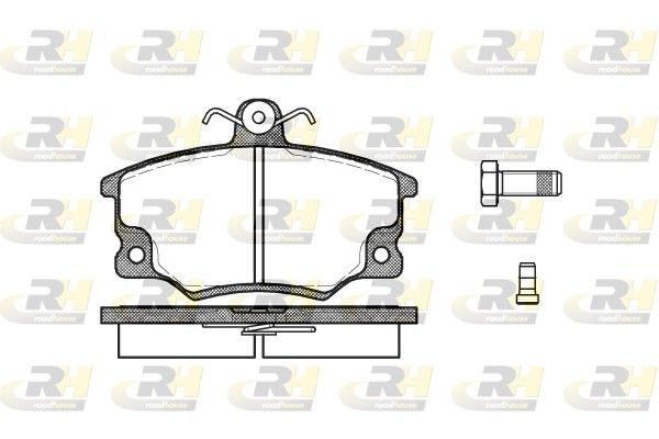 Brake Pad Set, disc brake ALFA 145,146;Fiat UNO 83-96 e