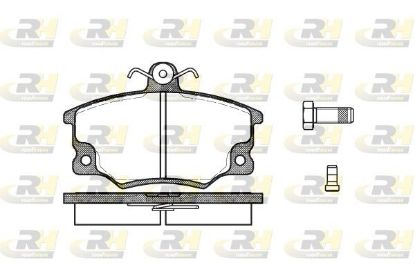 Brake Pad Set, disc brake ALFA 145,146;Fiat UNO 83-96 e