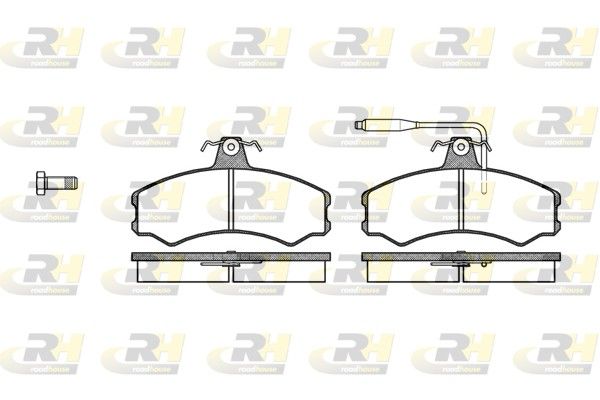 Brake Pad Set, disc brake Fiat DUCATO 84-90 esim.