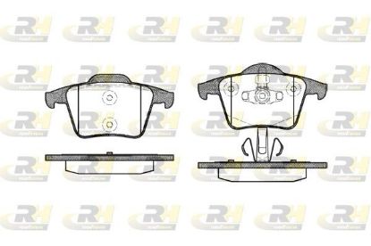 Brake Pad Set, disc brake VOLVO - 30793093