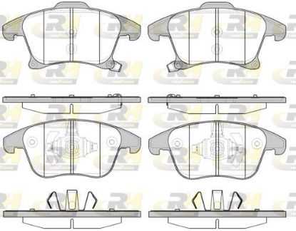 Brake Pad Set, disc brake FORD - 1 860 105