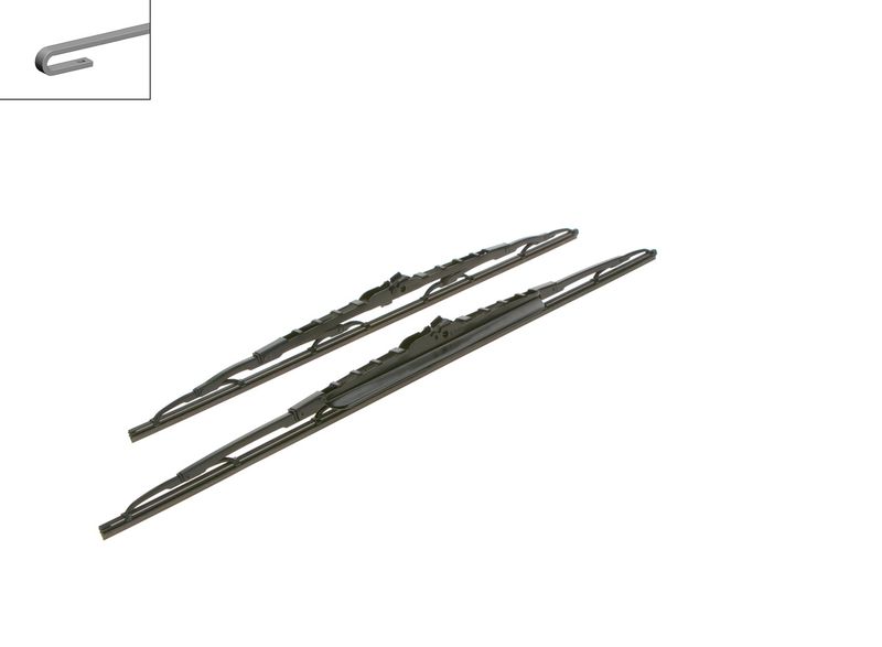 Wiper Blade TWIN 608S SET spoiler 600/550mm