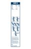 Wiper Blade TWIN 608S SET spoiler 600/550mm