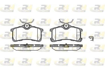 Brake Pad Set, disc brake TOYOTA - 04466-02010
