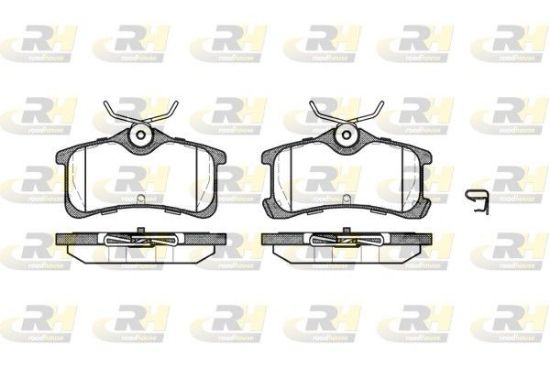 Brake Pad Set, disc brake TOYOTA - 04466-02010