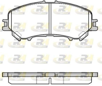 Brake Pad Set, disc brake RENAULT - 41 06 04E A0A