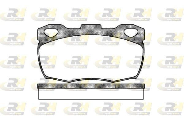 Brake Pad Set, disc brake LANDRover 85-90 esim.