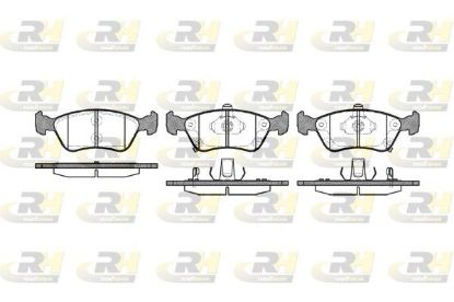 Brake Pad Set, disc brake TOYOTA - 04465-05020