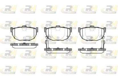 Brake Pad Set, disc brake HYUNDAI - 58202-28A00