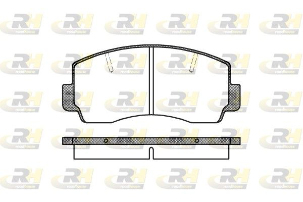 Brake Pad Set, disc brake Mazda E 81-85 esim.