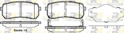 Brake Pad Set, disc brake KIA - 58302-C5A70