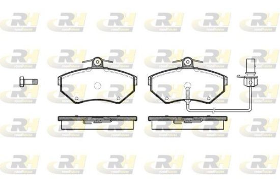 Brake Pad Set, disc brake VAG - 8E0 615 115B