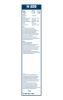 Wiper Blade H409 tagumine 400mm