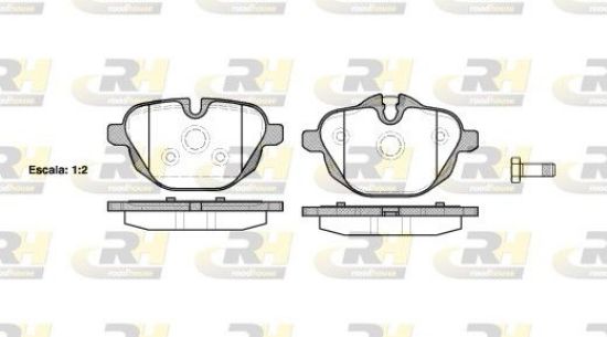 Brake Pad Set, disc brake BMW - 34 21 6 788 284