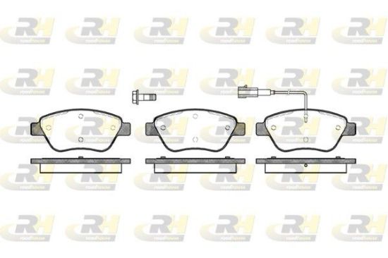 Brake Pad Set, disc brake PSA - 4254.06