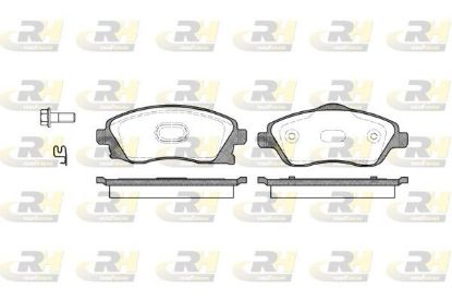Brake Pad Set, disc brake Opel Corsa/COMBO 02- esim.