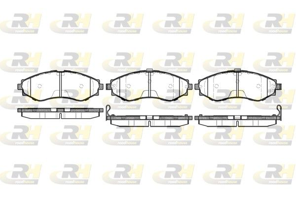 Brake Pad Set, disc brake Daewoo 2.0i 02- esim.