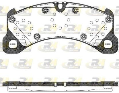 Brake Pad Set, disc brake VAG - 7P0 698 151 C