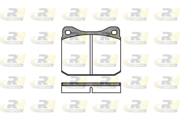 Brake Pad Set, disc brake VW LT 75-