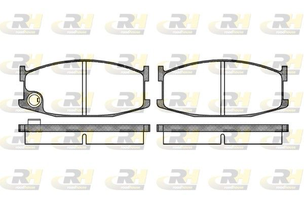 Brake Pad Set, disc brake Mazda 79-82 esim.