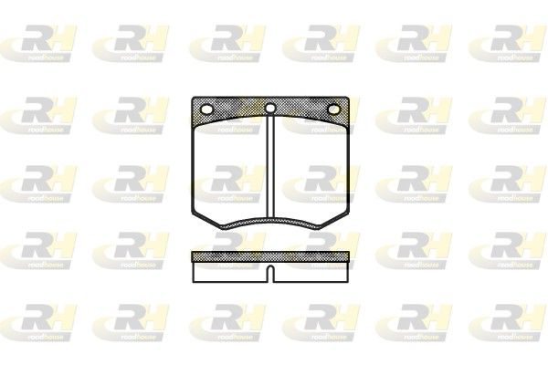 Brake Pad Set, disc brake Ford TAUNUS 79-85 esim.