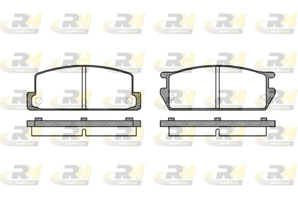 Brake Pad Set, disc brake Mazda RX-7 79-83 tagum.