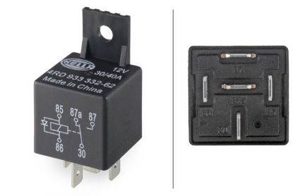 Relay, main current -