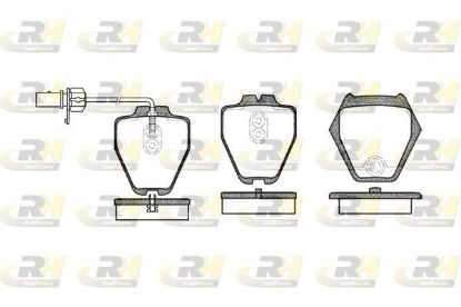 Brake Pad Set, disc brake VAG - 4B0 698 151D