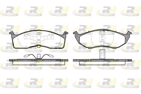 Brake Pad Set, disc brake Chrysler Voyager,Neon 95-01