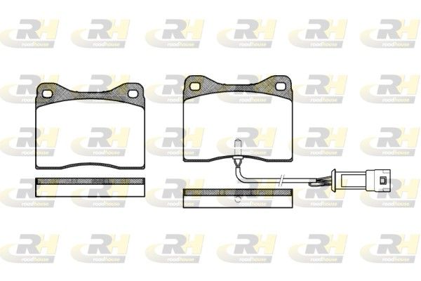 Brake Pad Set, disc brake Ford SIERRA COSWORTH 87-90 es