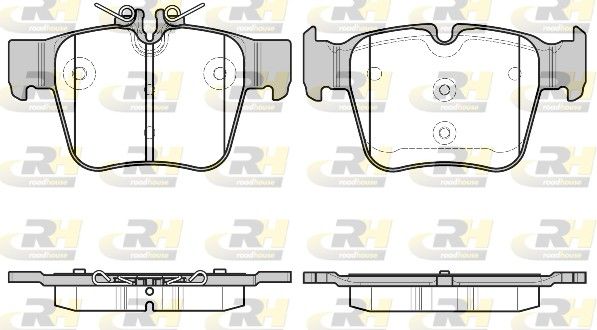 Brake Pad Set, disc brake MERCEDES-BENZ - 000 420 59 00