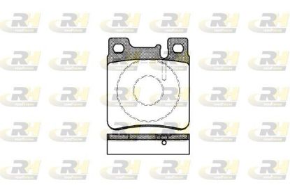 Brake Pad Set, disc brake MERCEDES-BENZ - 003 420 48 20