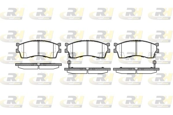 Brake Pad Set, disc brake Kia CLARUS ,CLARENS,RIO 99-05