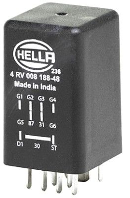 Control Unit, glow time -
