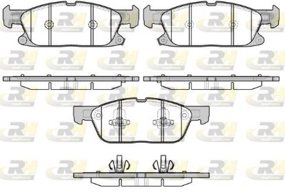 Brake Pad Set, disc brake FORD - 1 884 555