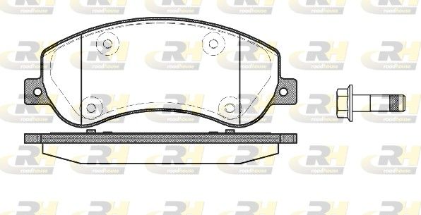 Brake Pad Set, disc brake VAG - 2H0 698 151