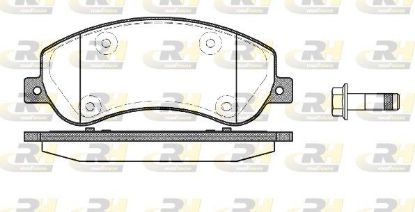 Brake Pad Set, disc brake VAG - 2H0 698 151