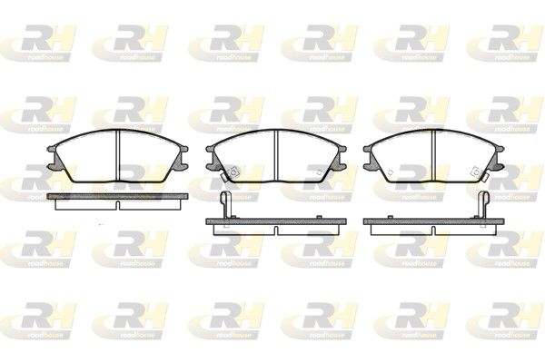 Brake Pad Set, disc brake Honda ACCORD,Hyundai PONY 83-