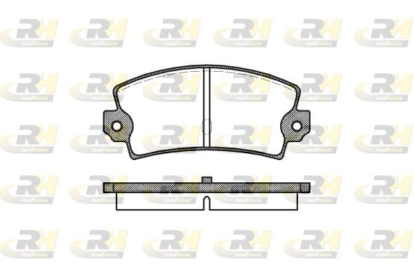 Brake Pad Set, disc brake Lancia BETA