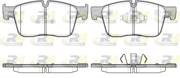 Brake Pad Set, disc brake LAND ROVER - LR064687