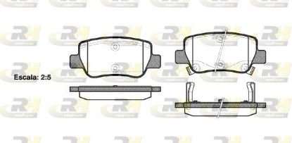 Brake Pad Set, disc brake TOYOTA - 04466-05040