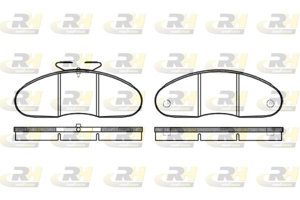 Brake Pad Set, disc brake MB 100 80-87 esim.