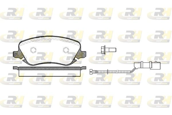 Brake Pad Set, disc brake Lancia Thesis 02- esim.