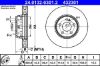 Brake Disc MERCEDES-BENZ - 000 421 27 12
