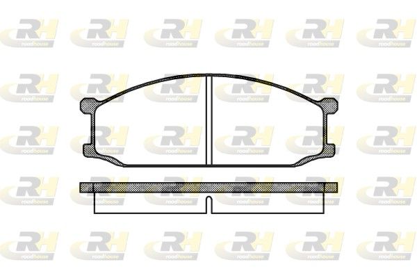 Brake Pad Set, disc brake MitsubishiL300 2.3D 80-81 es