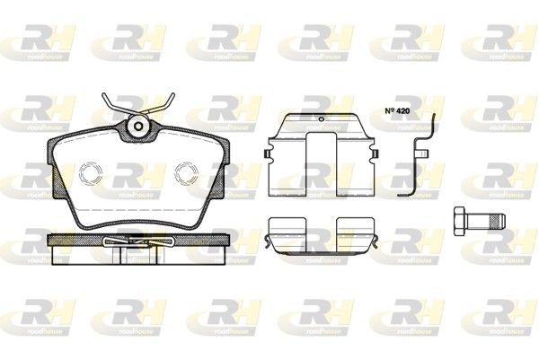 Brake Pad Set, disc brake -