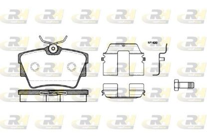 Brake Pad Set, disc brake -