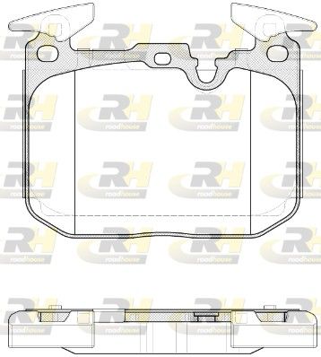 Brake Pad Set, disc brake BMW - 34 11 2 284 765